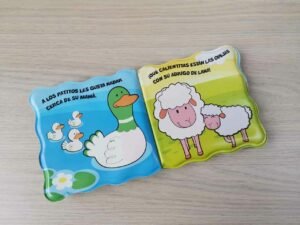 Libro de baño cambia de color en el agua - La Granja - Sin Fronteras